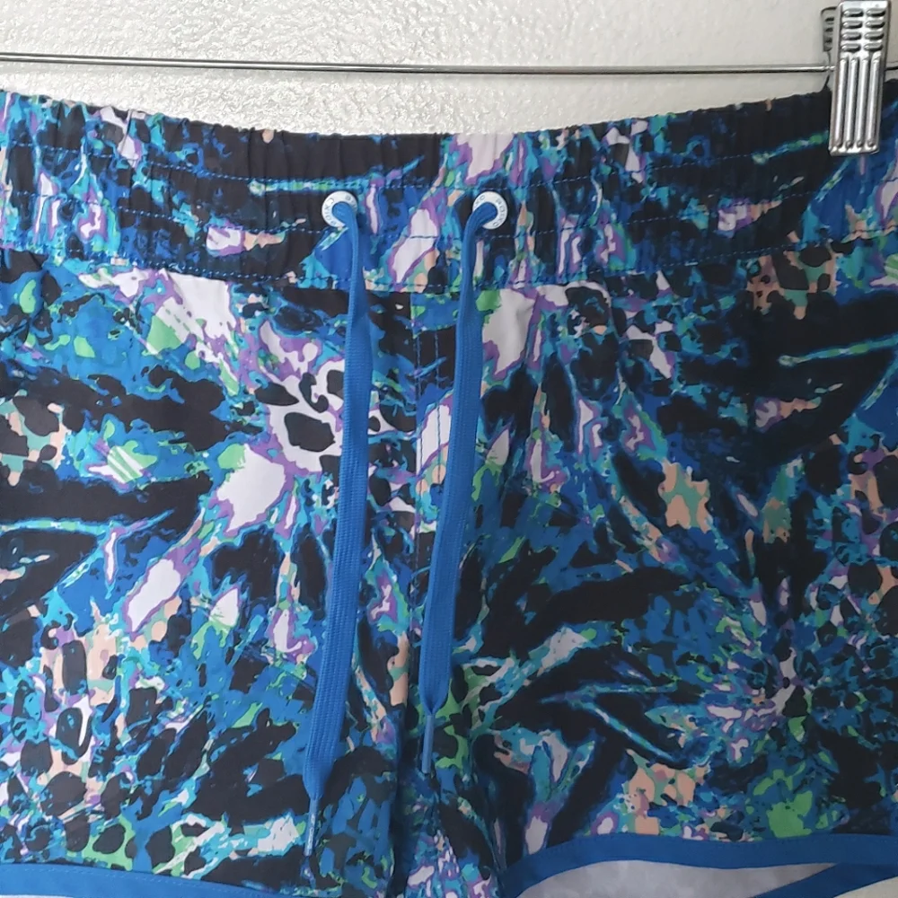 Blue Multi Women’s Swim Shorts